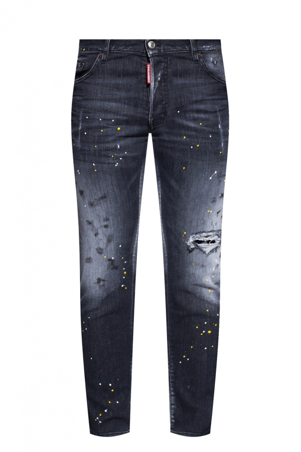 Skater Jean' jeans Dsquared2 - Zeus Dione piped-trim